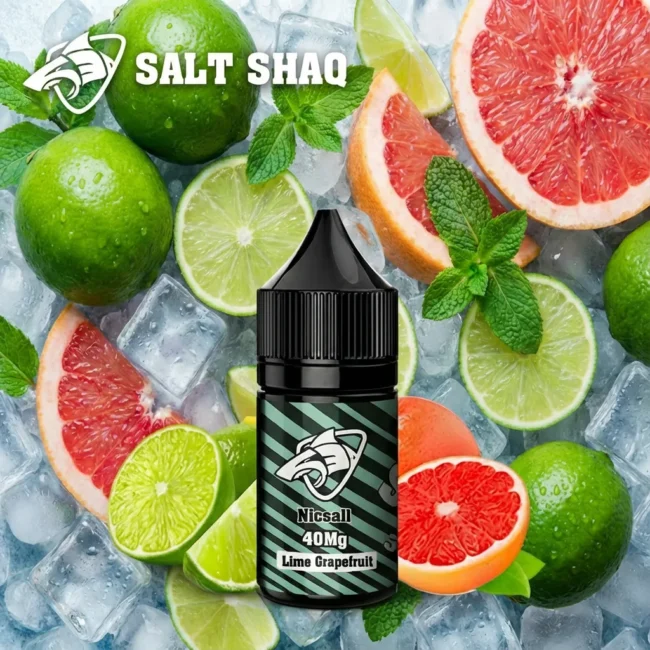 Salt Shaq 鯊克煙油 青檸西柚 (Lime Grapefruit) - 30ml 滿額免運 柑橘系列